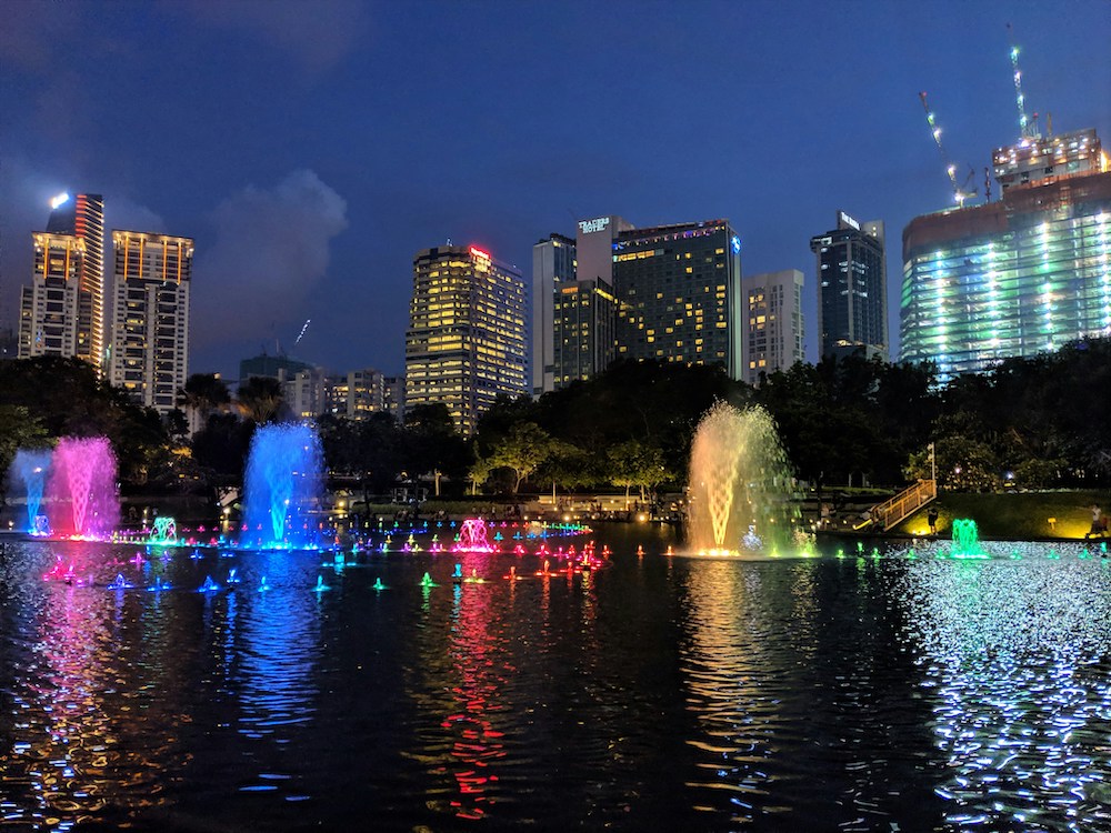 Water Fountain Downtown KL